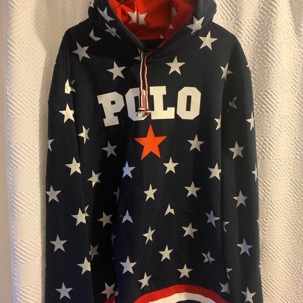 Men’s XL Ralph Lauren Polo Stars & Stripes Hoody
